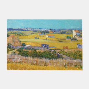Vincent van Gogh - Ernte bei La Crau Fußmatte