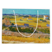 Vincent van Gogh - Ernte bei La Crau Große Geschenktüte (Rückseite)