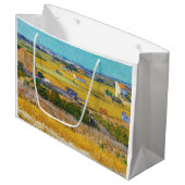 Vincent van Gogh - Ernte bei La Crau Große Geschenktüte (Vorderseite Schrägansicht)