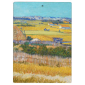 Vincent van Gogh - Ernte bei La Crau Klemmbrett (Rückseite)