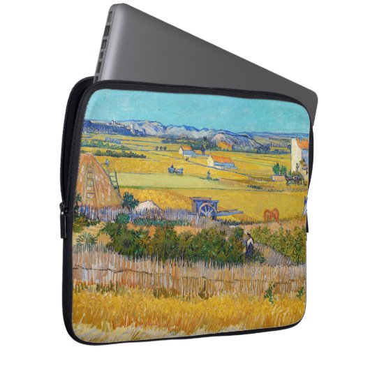 Vincent van Gogh - Ernte bei La Crau Laptopschutzhülle (Vorne Rechts)
