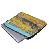 Vincent van Gogh - Ernte bei La Crau Laptopschutzhülle (Vorne Knopf)