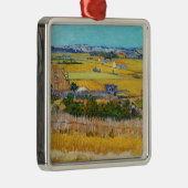 Vincent van Gogh - Ernte bei La Crau Ornament Aus Metall (Rechts)