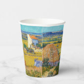Vincent van Gogh - Ernte bei La Crau Pappbecher (Rechts)