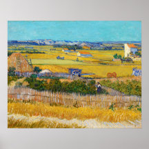 Vincent van Gogh - Ernte bei La Crau