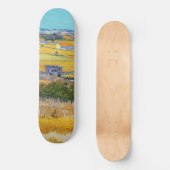 Vincent van Gogh - Ernte bei La Crau Skateboard (Vorderseite)