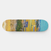 Vincent van Gogh - Ernte bei La Crau Skateboard (Horizontal)