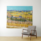 Vincent van Gogh - Ernte bei La Crau Wandteppich (Beispiel (Horizontal))
