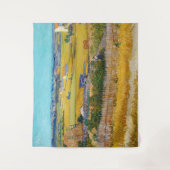 Vincent van Gogh - Ernte bei La Crau Wandteppich (Vorderseite)