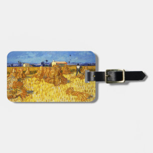 Vincent van Gogh - Ernte in der Provence Gepäckanhänger