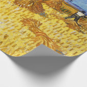 Vincent van Gogh - Ernte in der Provence Geschenkpapier (Ecke)