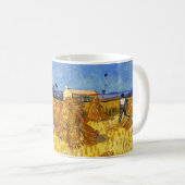 Vincent van Gogh - Ernte in der Provence Kaffeetasse (VorderseiteRechts)