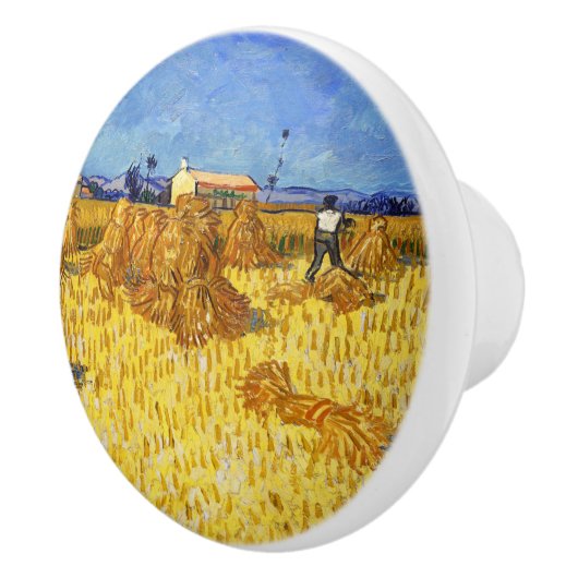 Vincent van Gogh - Ernte in der Provence Keramikknauf (Rechts)