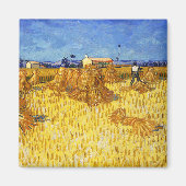 Vincent van Gogh - Ernte in der Provence Magnet (Vorne)