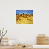 Vincent van Gogh - Ernte in der Provence Poster (Küche)