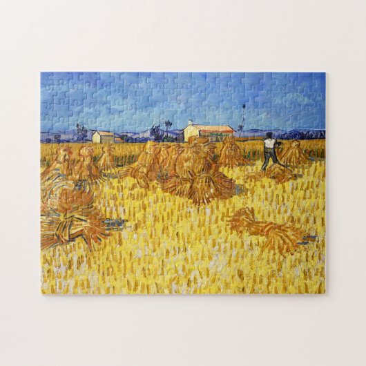 Vincent van Gogh - Ernte in der Provence Puzzle (Horizontal)