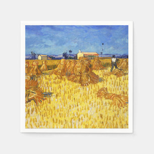 Vincent van Gogh - Ernte in der Provence Serviette