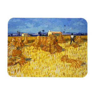 Vincent van Gogh - Ernte in Provence Magnet