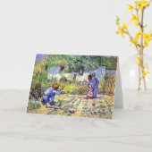 Vincent Van Gogh - Erste Schritte - Kunst des Vate Karte (Gelbe Blume)