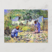 Vincent Van Gogh - Erste Schritte - Kunst des Vate Postkarte (Vorderseite)