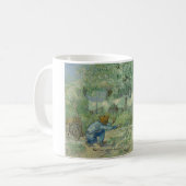 Vincent van Gogh - Erste Schritte nach Millet Kaffeetasse (Vorderseite Links)
