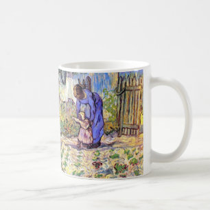 Vincent Van Gogh - Erste Schritte - Vatertags-Kuns Kaffeetasse