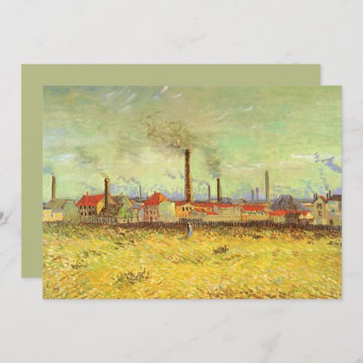 Vincent van Gogh - Fabriken in Asnieres (Vorne/Hinten)