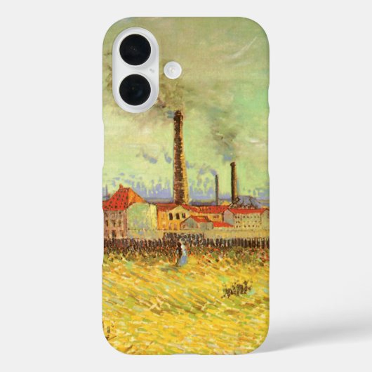 Vincent van Gogh - Fabriken in Asnieres Case-Mate iPhone Hülle (Rückseite)