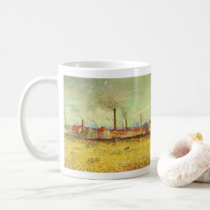 Vincent van Gogh - Fabriken in Asnieres Kaffeetasse