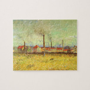 Vincent van Gogh - Fabriken in Asnieres Puzzle