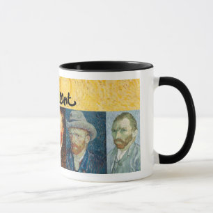 Vincent Van Gogh Faces Tasse
