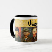 Vincent Van Gogh Faces Tasse (Vorderseite Links)