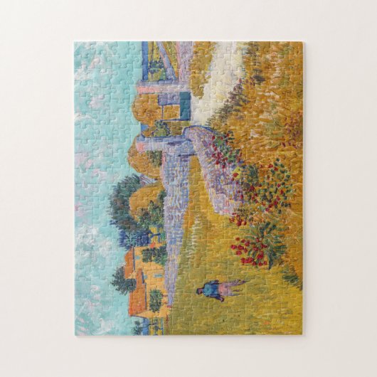 Vincent van Gogh - Farmhouse in Provence Puzzle (Vertikal)