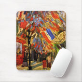 Vincent Van Gogh - Feier vom 14. Juli Mousepad (Mit Mouse)