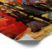 Vincent Van Gogh - Feier vom 14. Juli Poster (Ecke)