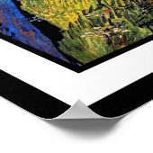Vincent Van Gogh - Feld der Frühlingsweide Poster (Ecke)