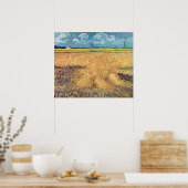 Vincent van Gogh | Feld mit Blättern, 1888 Poster (Küche)