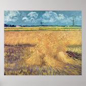 Vincent van Gogh | Feld mit Blättern, 1888 Poster (Vorne)