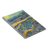 Vincent van Gogh - Feld mit pflügenden Bauern Notizblock (Rechte Seite)