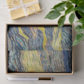Vincent van Gogh - Feld mit pflügenden Bauern Seidenpapier (Geschenk)