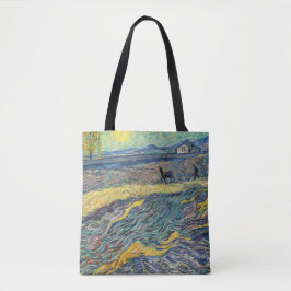 Vincent van Gogh - Feld mit pflügenden Bauern Tasche