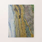 Vincent Van Gogh, Feld mit Plowman Puzzle (Vertikal)