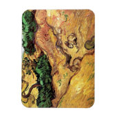 Vincent Van Gogh Feld mit zwei Kaninchen Kunst Magnet (Vertikal)