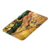 Vincent Van Gogh Feld mit zwei Kaninchen Kunst Magnet (Linke Seite)