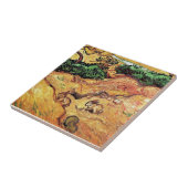 Vincent Van Gogh - Feld mit zwei Kaninchen Kunstfe Fliese (Seite)