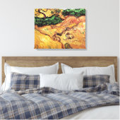 Vincent Van Gogh - Feld mit zwei Kaninchen Kunstfe Leinwanddruck (Insitu (Schlafzimmer))