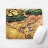 Vincent Van Gogh - Feld mit zwei Kaninchen Kunstfe Mousepad (Mit Mouse)