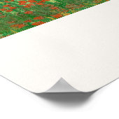Vincent van Gogh Field mit Poppies Art Print Poster (Ecke)