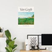 Vincent van Gogh Field mit Poppies Art Print Poster (Heimbüro)