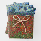 Vincent van Gogh Field of Poppies Poster Geschenkpapier Set (Beispiel)